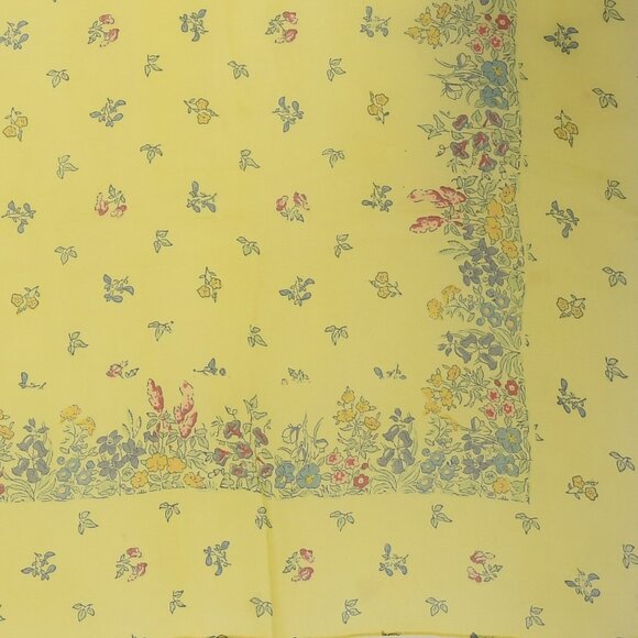 Liberty of London Sheer Silk Scarf with Floral Design - Picture 3 of 7